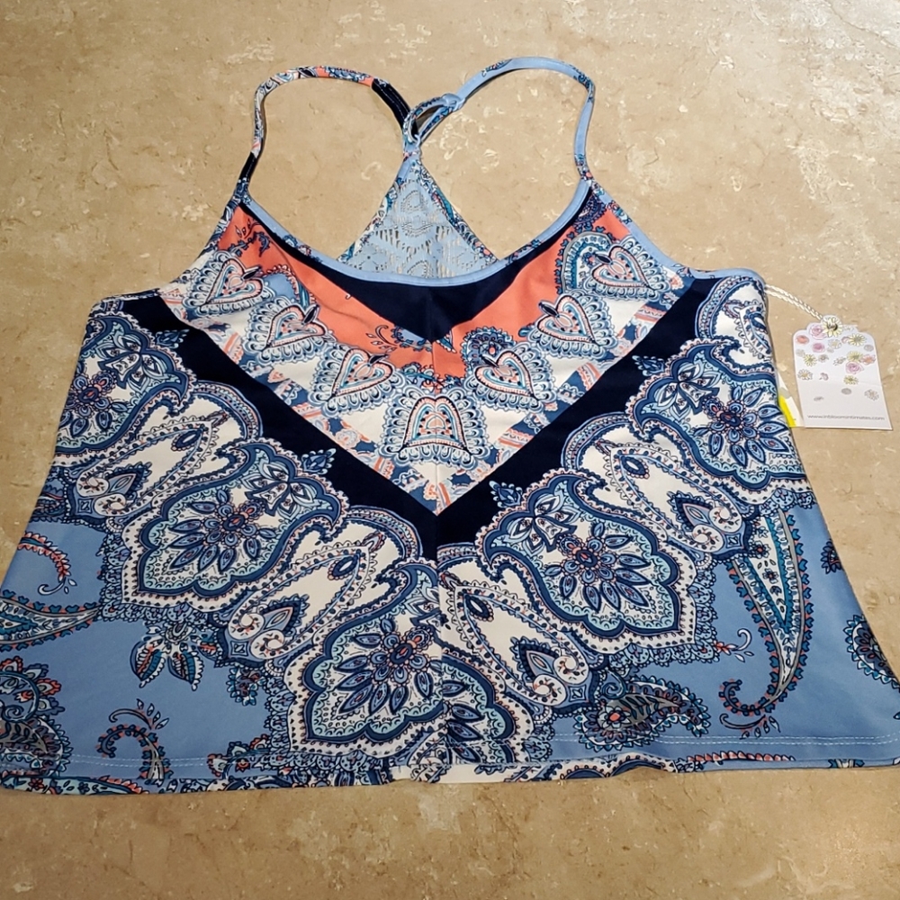 In Bloom Tapestry Print Knit Sleep Cami S